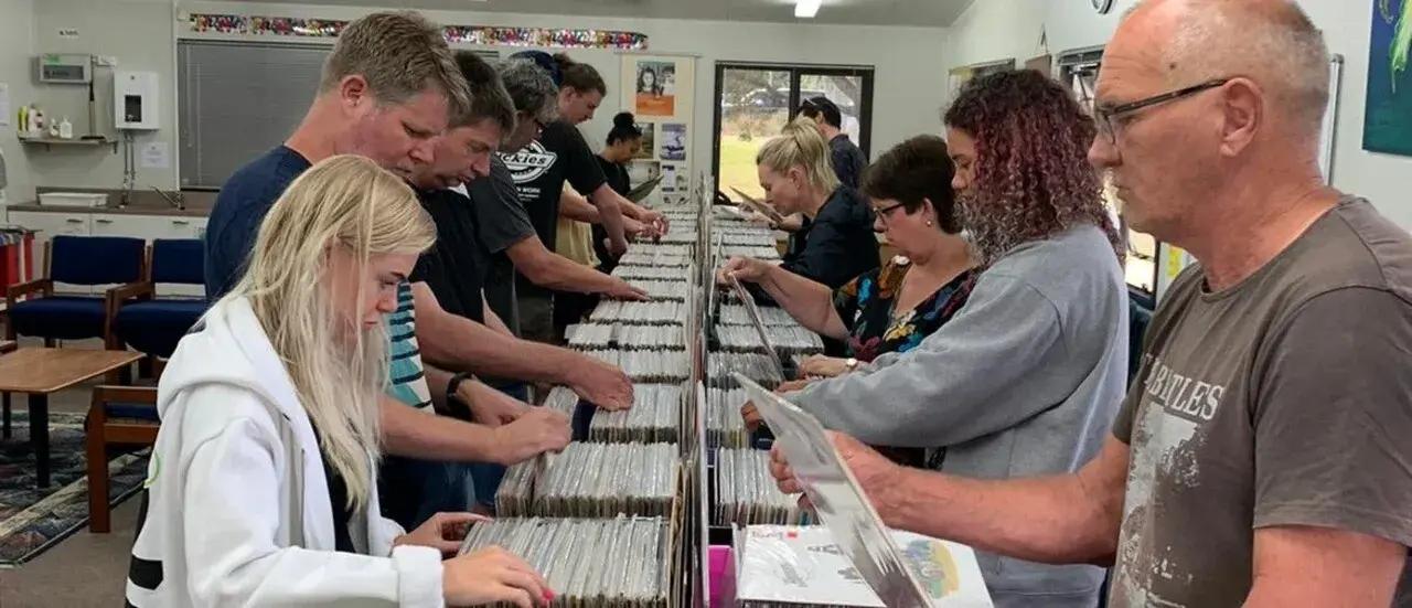 Massive Vinyl Record Sale in Orewa