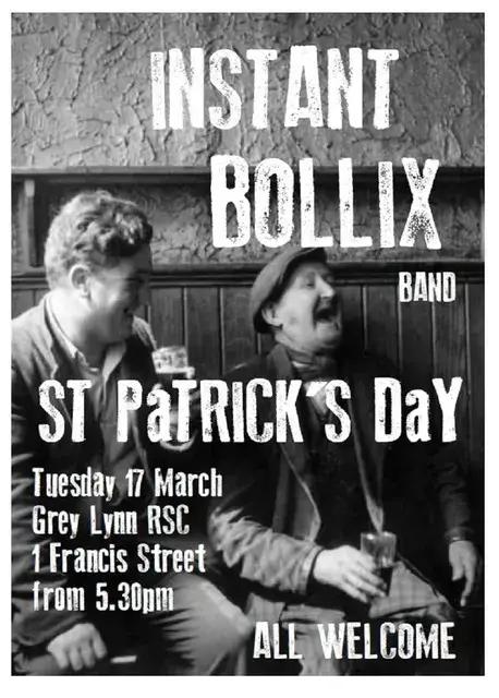 Join Instant Bollix Live in Grey Lynn Auckland