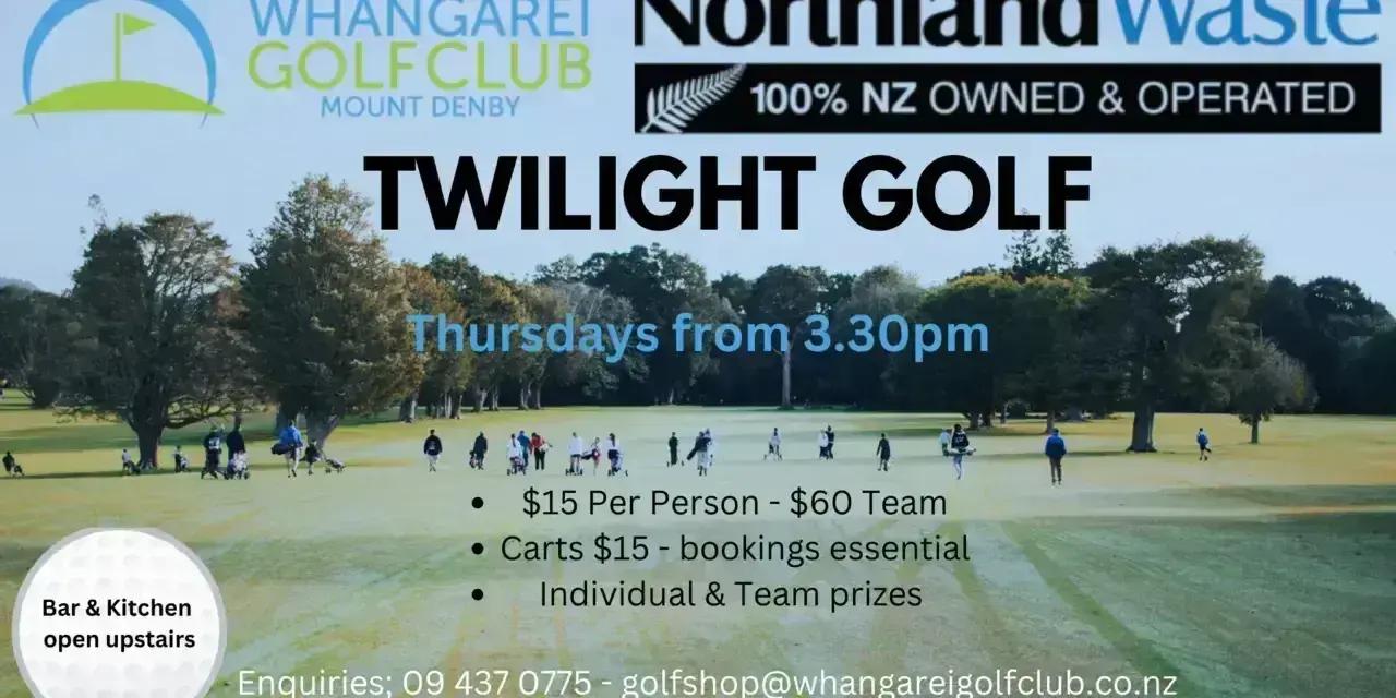 Twilight Golf in Whangārei | Northland Waste