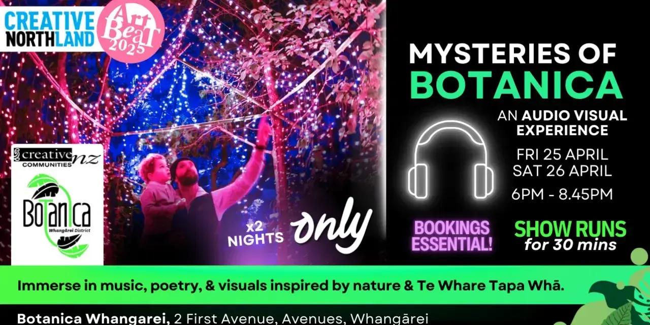 Mysteries of Botanica - Silent Disco at Whangārei