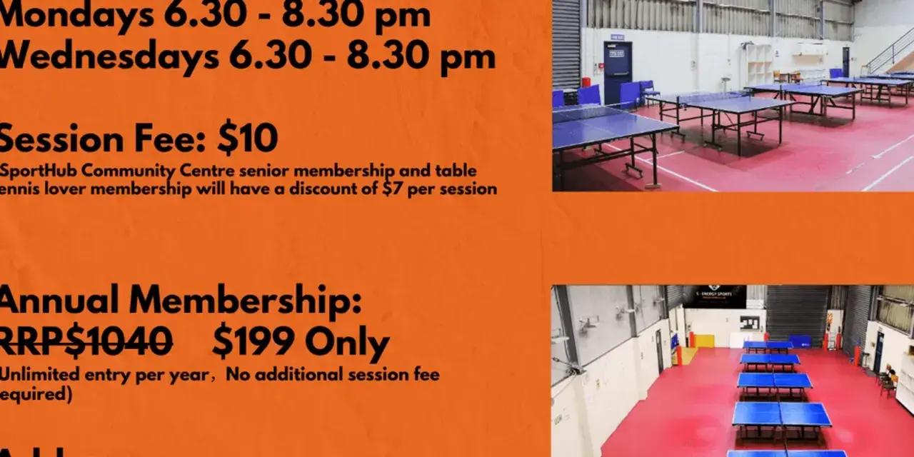 Weekly Table Tennis Club Nights in New Lynn 🏓