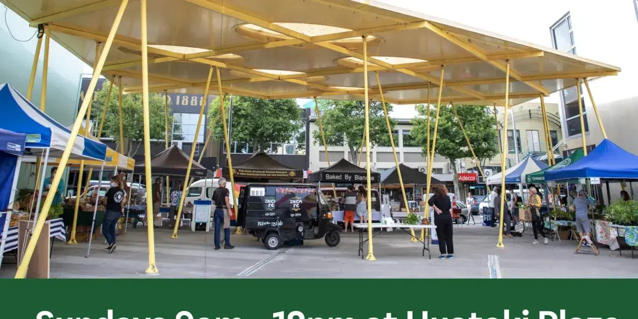 Award-Winning Taranaki Farmers Market | Huatoki Plaza