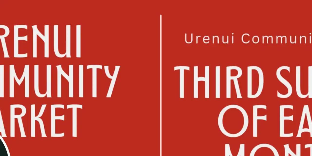 Urenui Community Market | Monthly Local Market NZ
