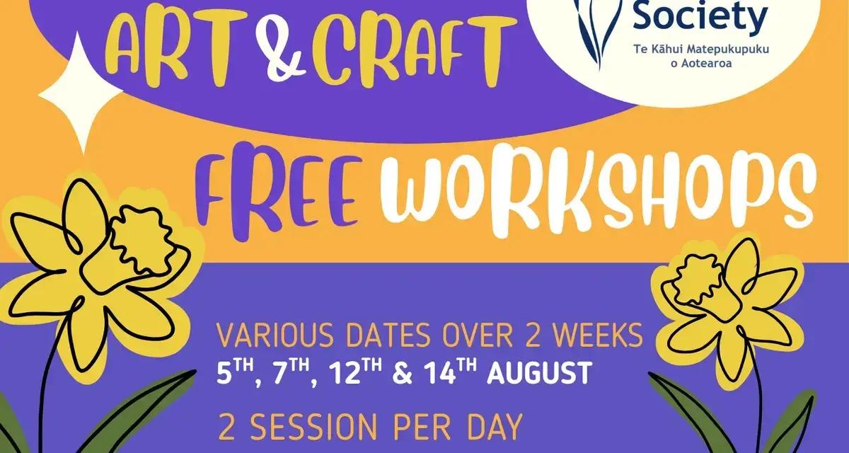 Daffodil Day Art &amp; Craft Free Workshops