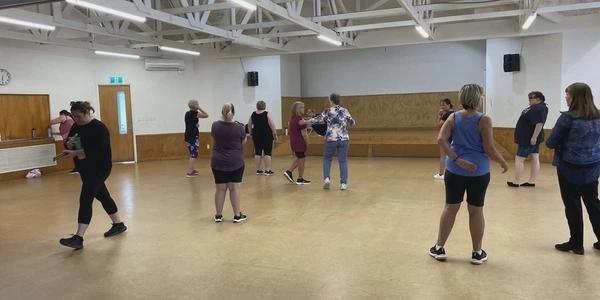 Family Line Dancing in Glenfield Auckland - Be Present - Find your Power - Connect