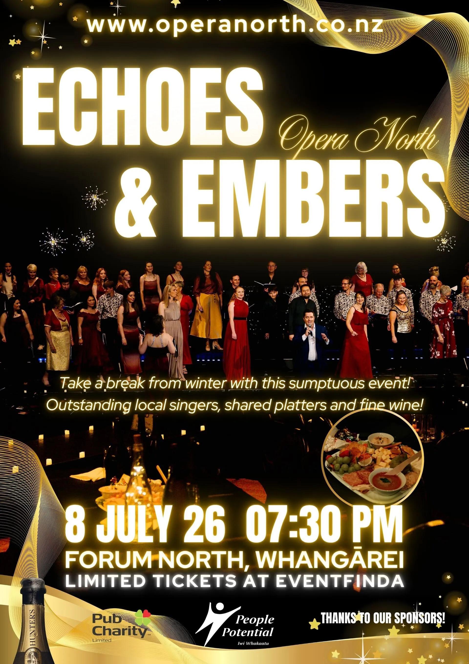 Outstanding local singers, shared platters and fine wine!