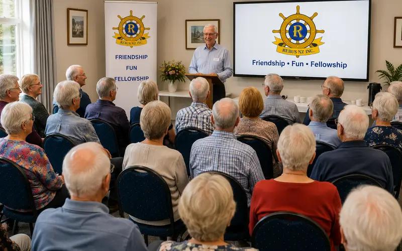 Rebus Stoke-Tahunanui Monthy Meeting, visitors welcome