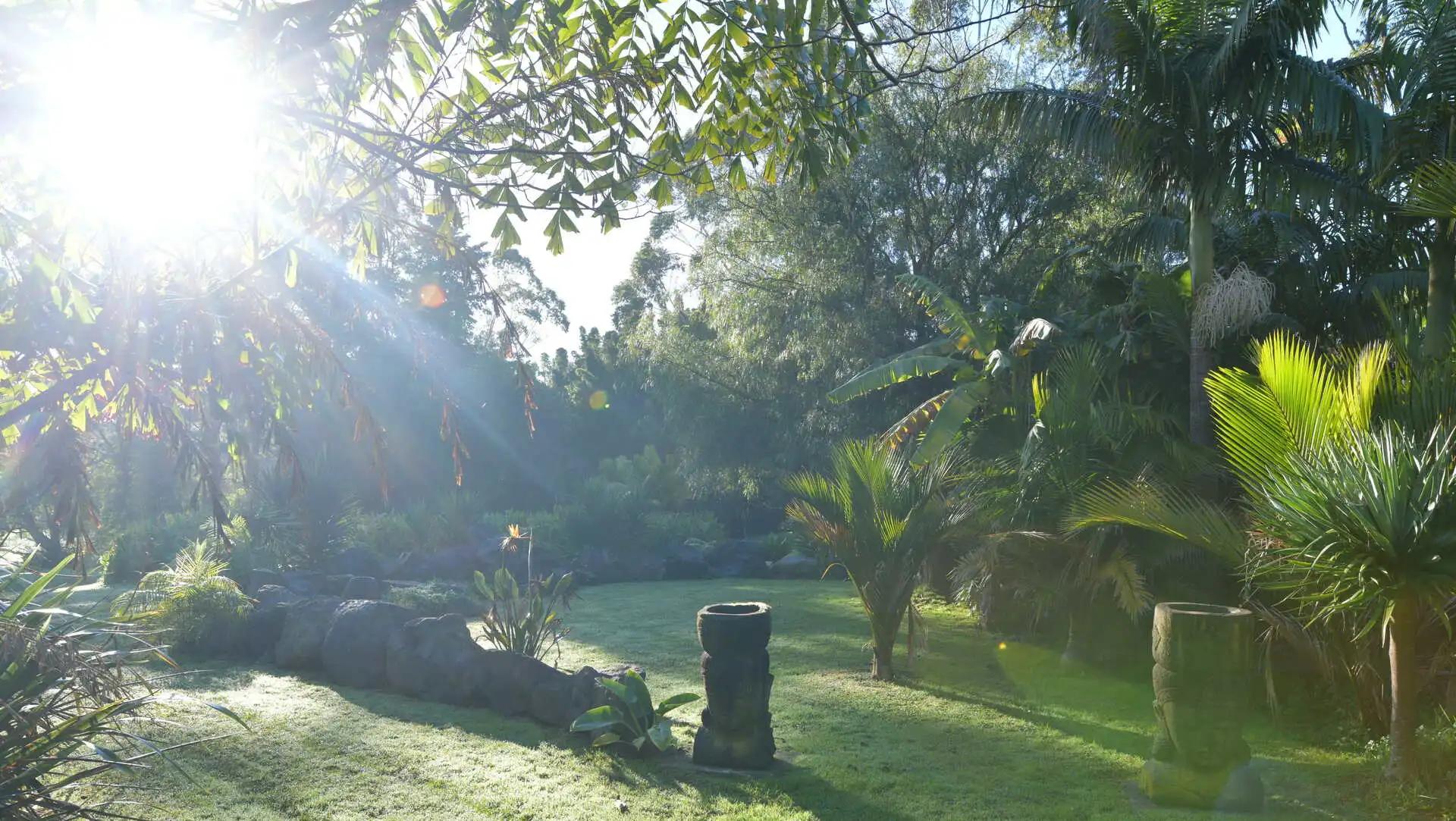 Grounds of Tushita Ashram
