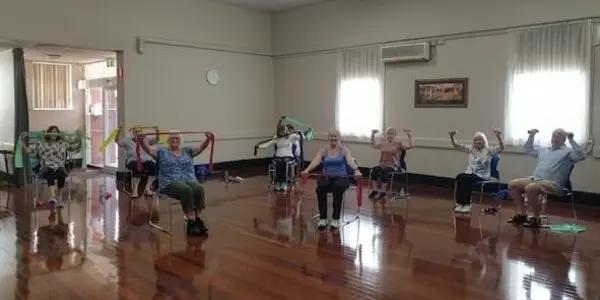 Join the supportive community at the Parkinson's & MS Fitness Class, known as Movers & Shakers, held at Leamington Rugby & Sports Club in Waikato