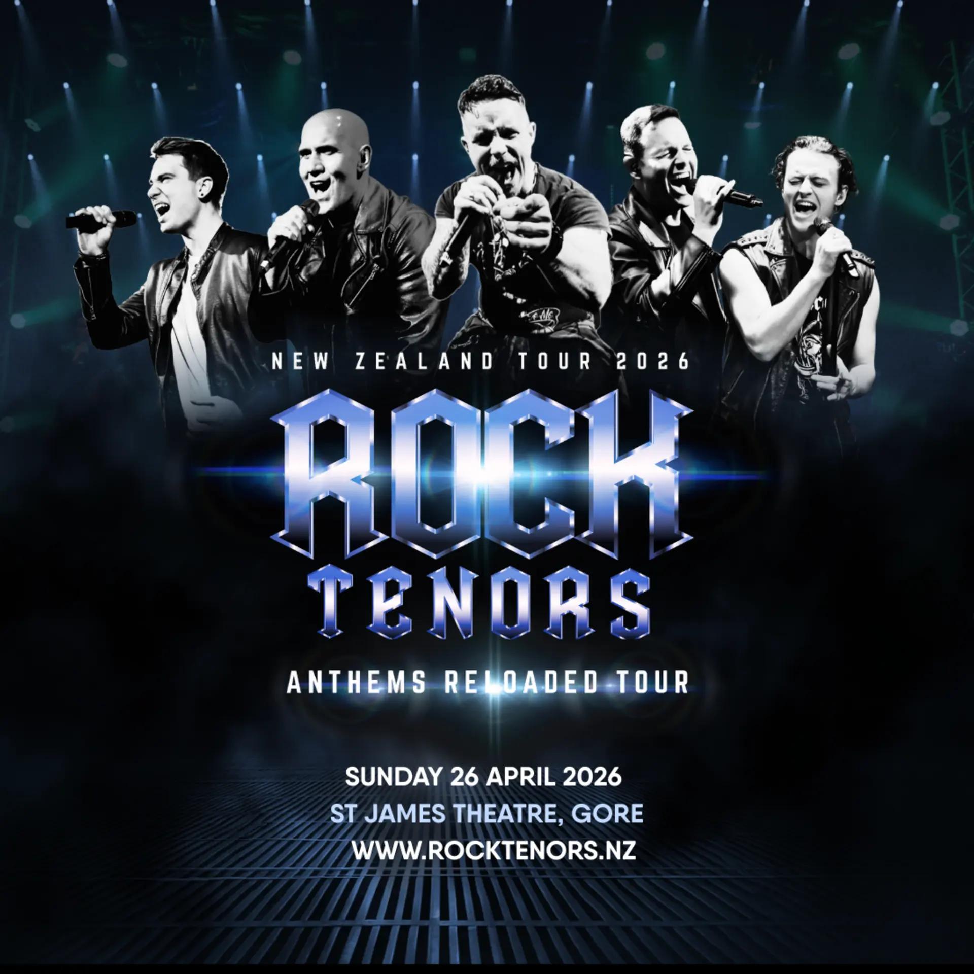 Gore, brace yourself—The Rock Tenors are back to unleash a seismic surge of power, nostalgia, and pure ‘ROCK’manship as they detonate their electrifying new show at the St James Theatre!