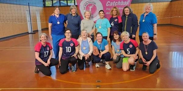 Women's weekly Catchball in Lyttelton