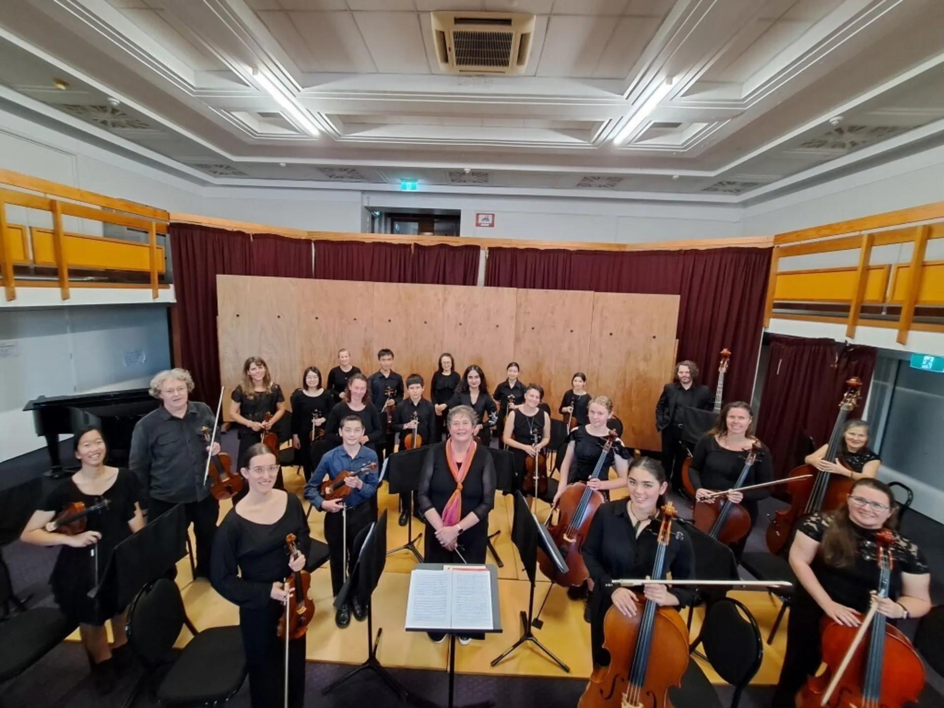 NEO & NEyO Orchestras at a past performance of Tchaikovsky's Serenade For Strings