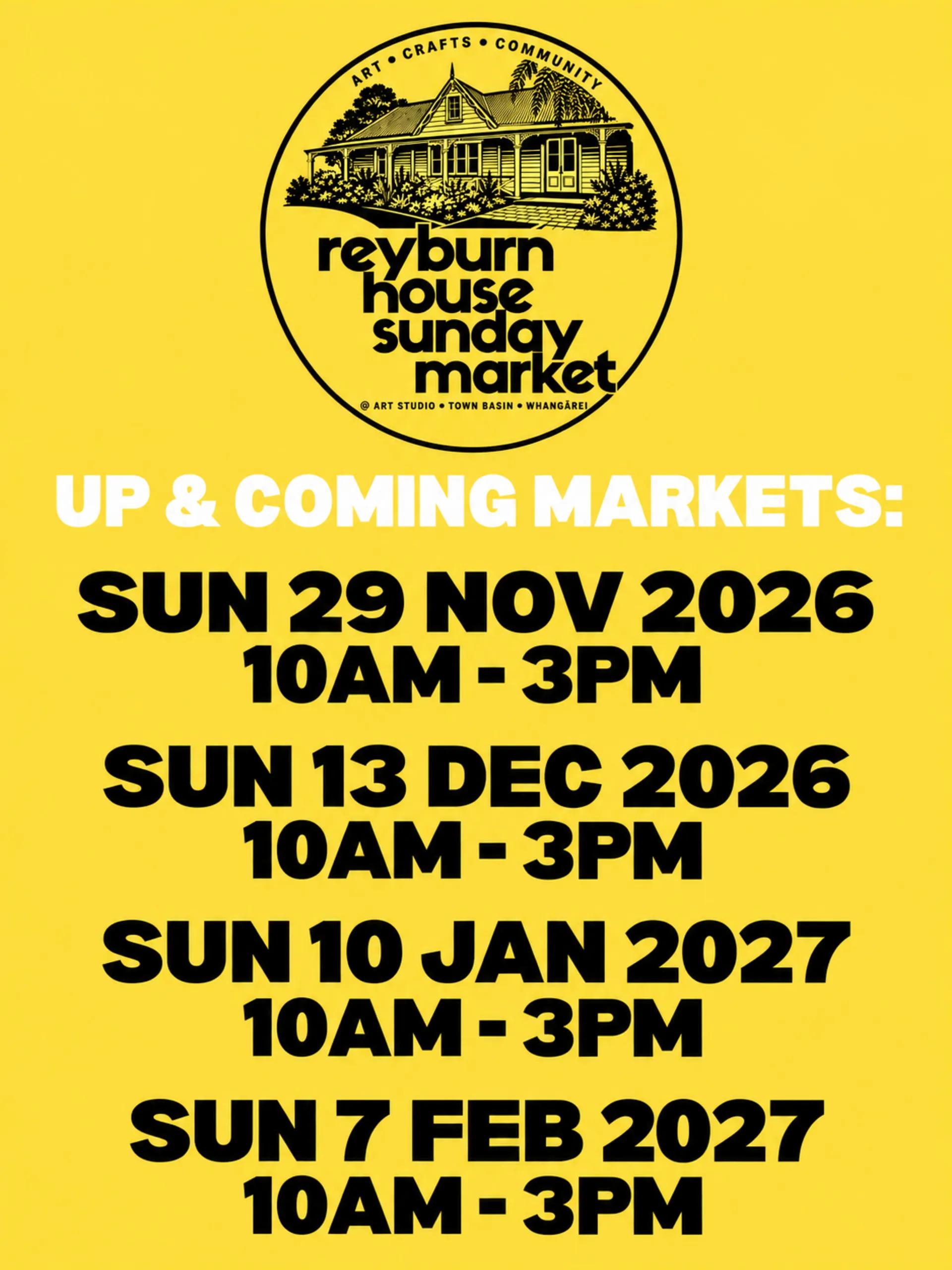 Enjoy the lively atmosphere, browse local stalls, discover unique finds and spend time with family and friends in the beautiful Town Basin setting. Whether you're a local or visiting Whangārei, everyone is welcome! Come along, share the experience and be…