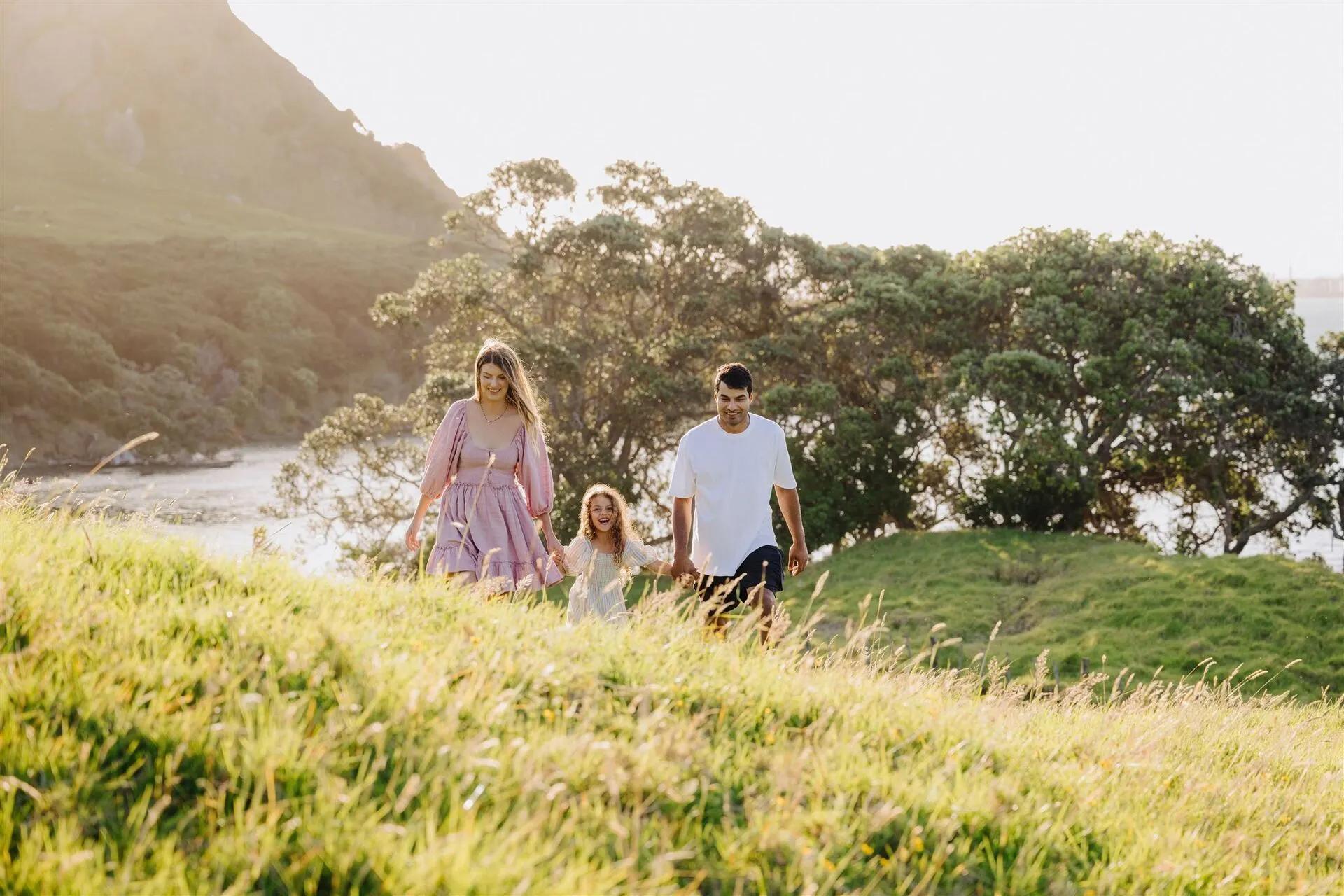 Lifestyle family portrait photography session with Photography by Nimmy