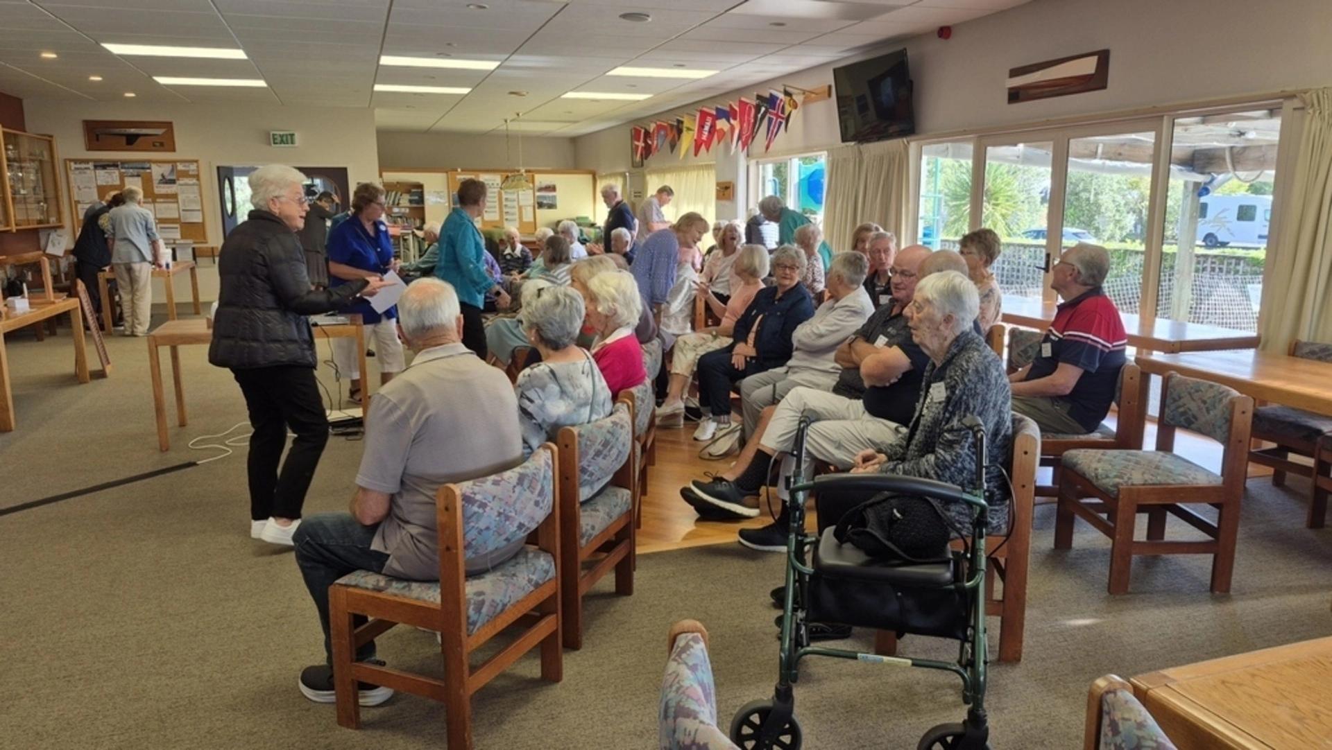 A monthly meeting