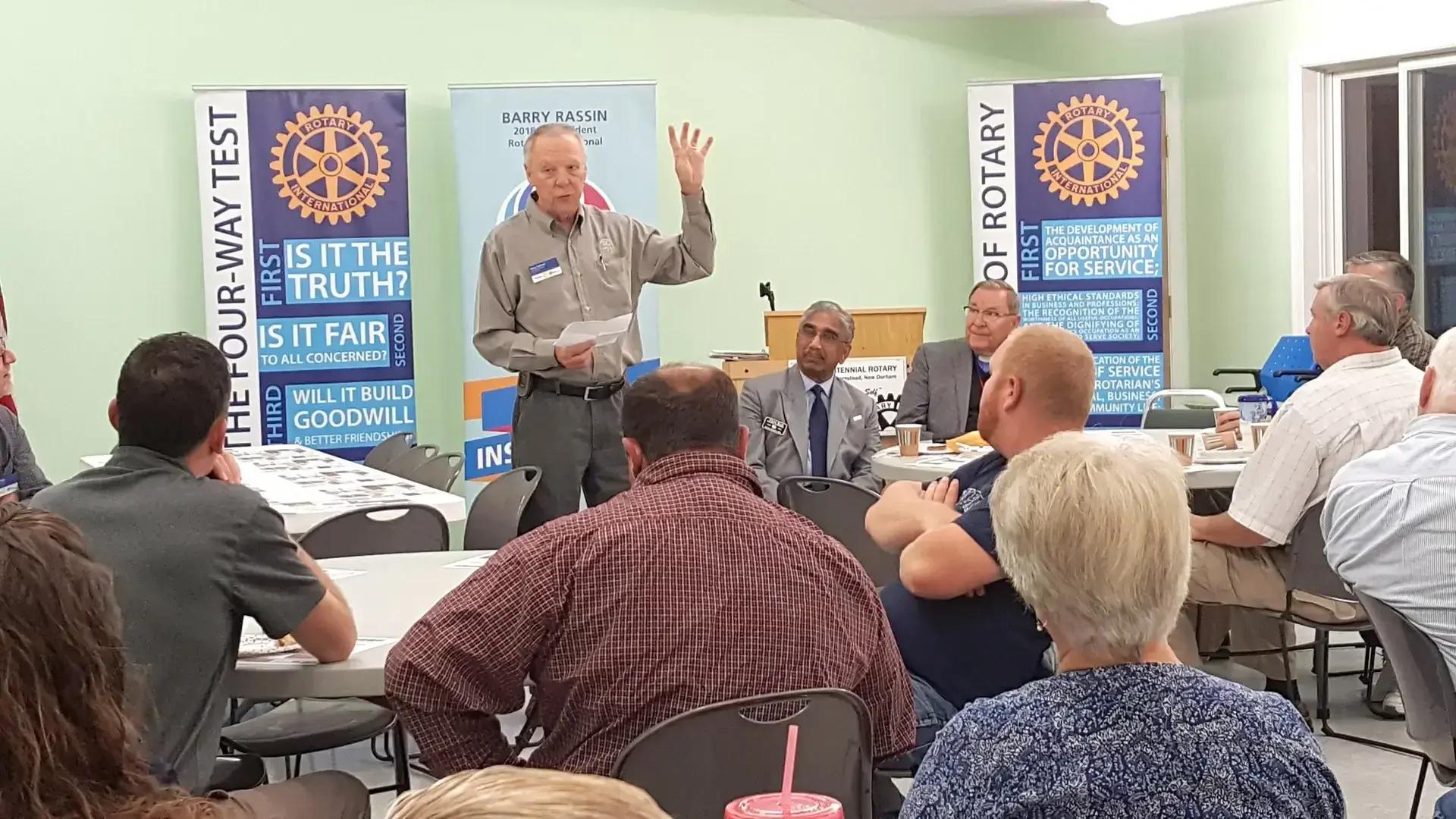 Rotary club activity 1