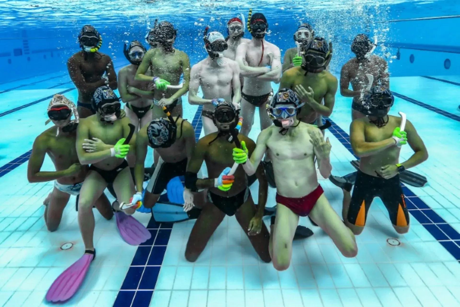 Underwater Hockey club activity 1