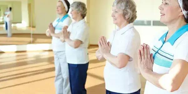 Gentle Yoga Flow at Franklin Pool & Leisure offers seniors a holistic approach to fitness with instructor Reha Kumar